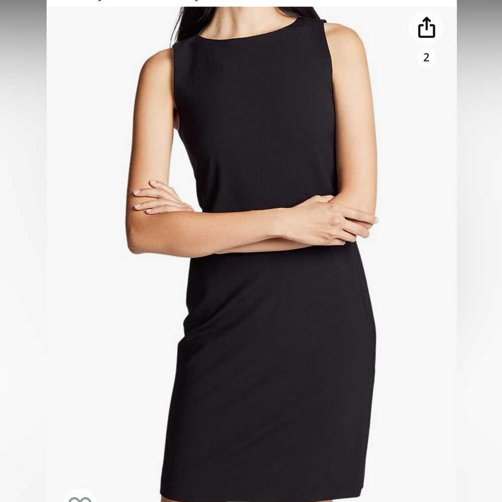 Theory Betty Dress Black Size 8